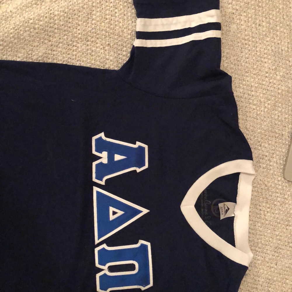Aloha delta Pi letter shirt